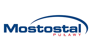 Logo Mostostal Puławy.