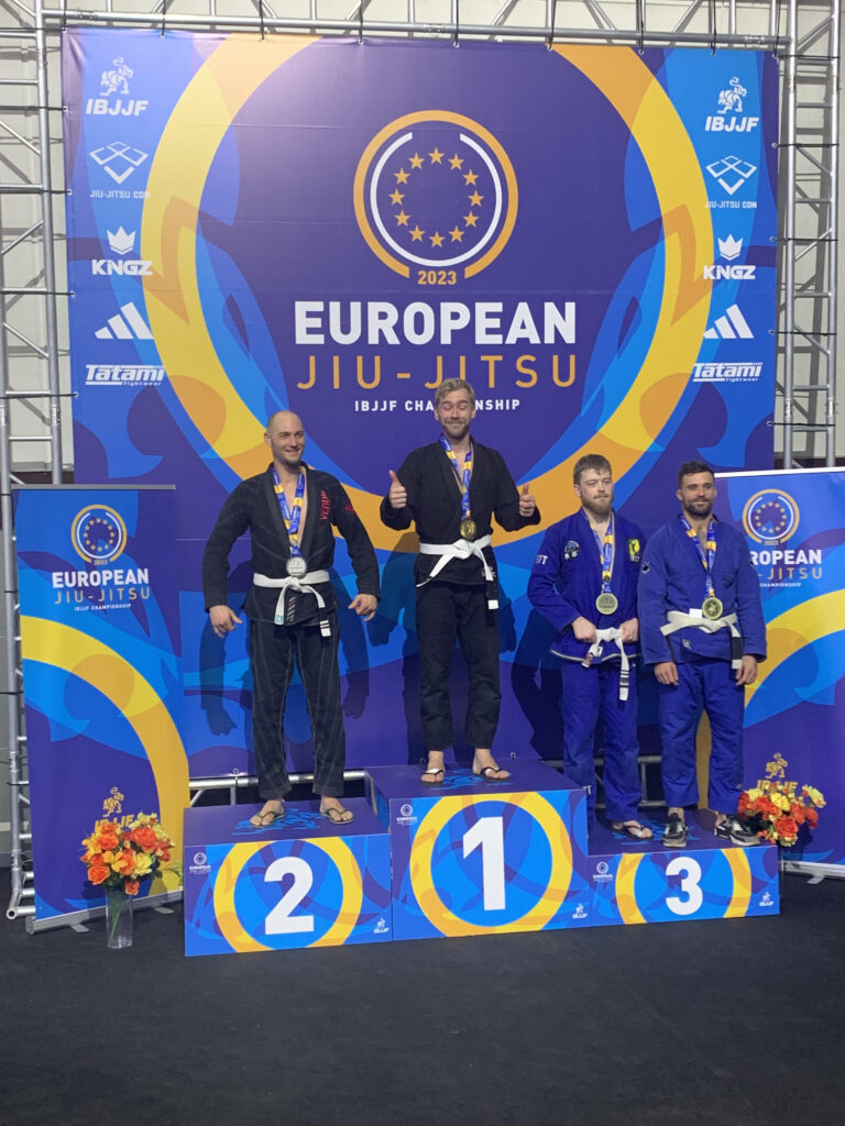Piotr Putyra took gold on IBJJF European Championship in Paris