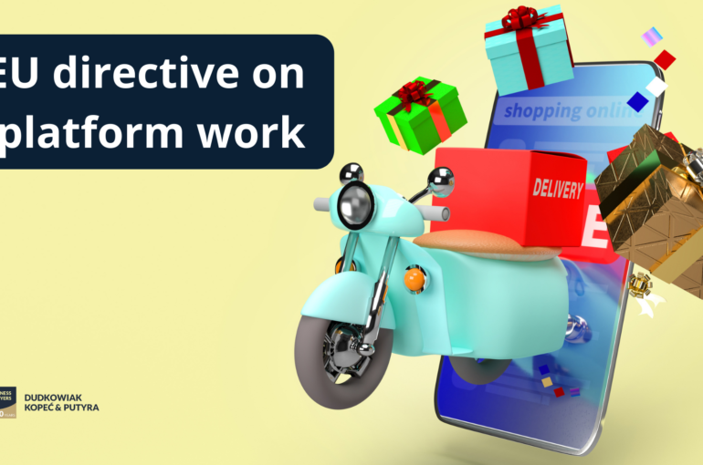 EU directive on platform work