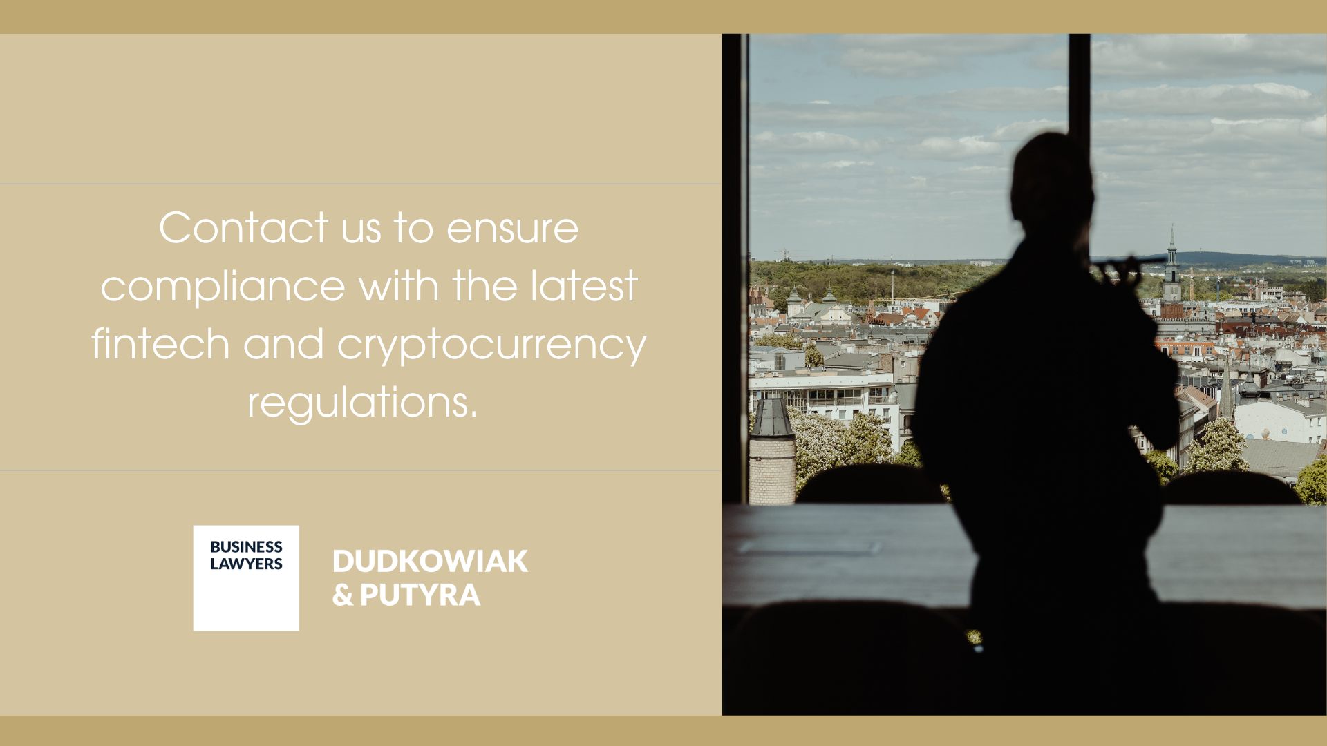 Contact us to ensure compliance with the latest fintech and cryptocurrency regulations. 