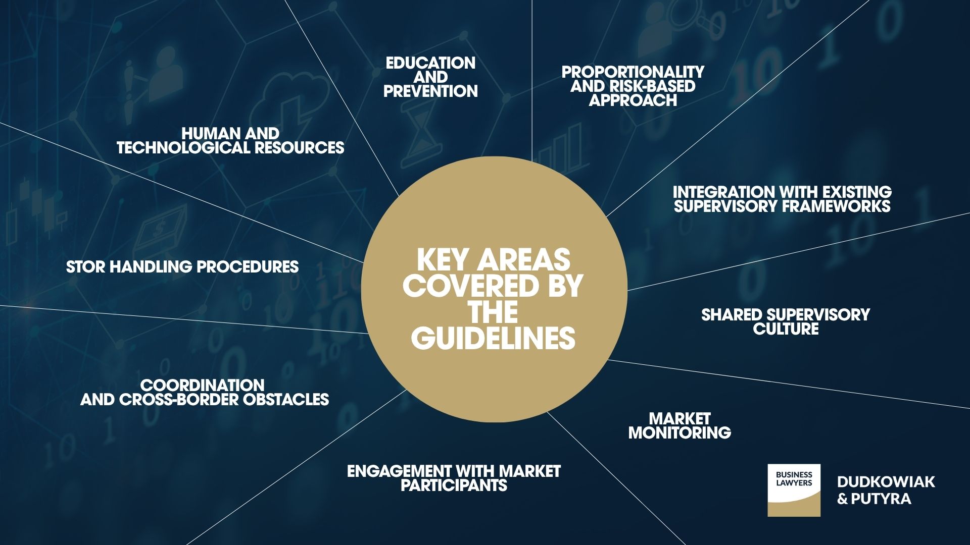 Key areas covered by the guidelines