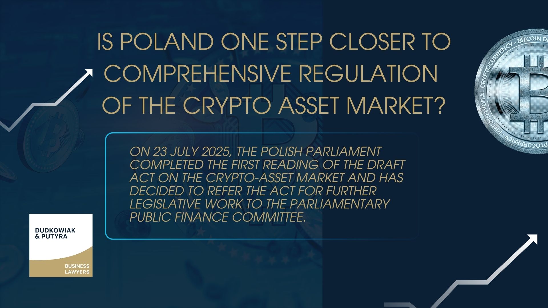 Is Poland one step closer to comprehensive regulation of the crypto asset market?