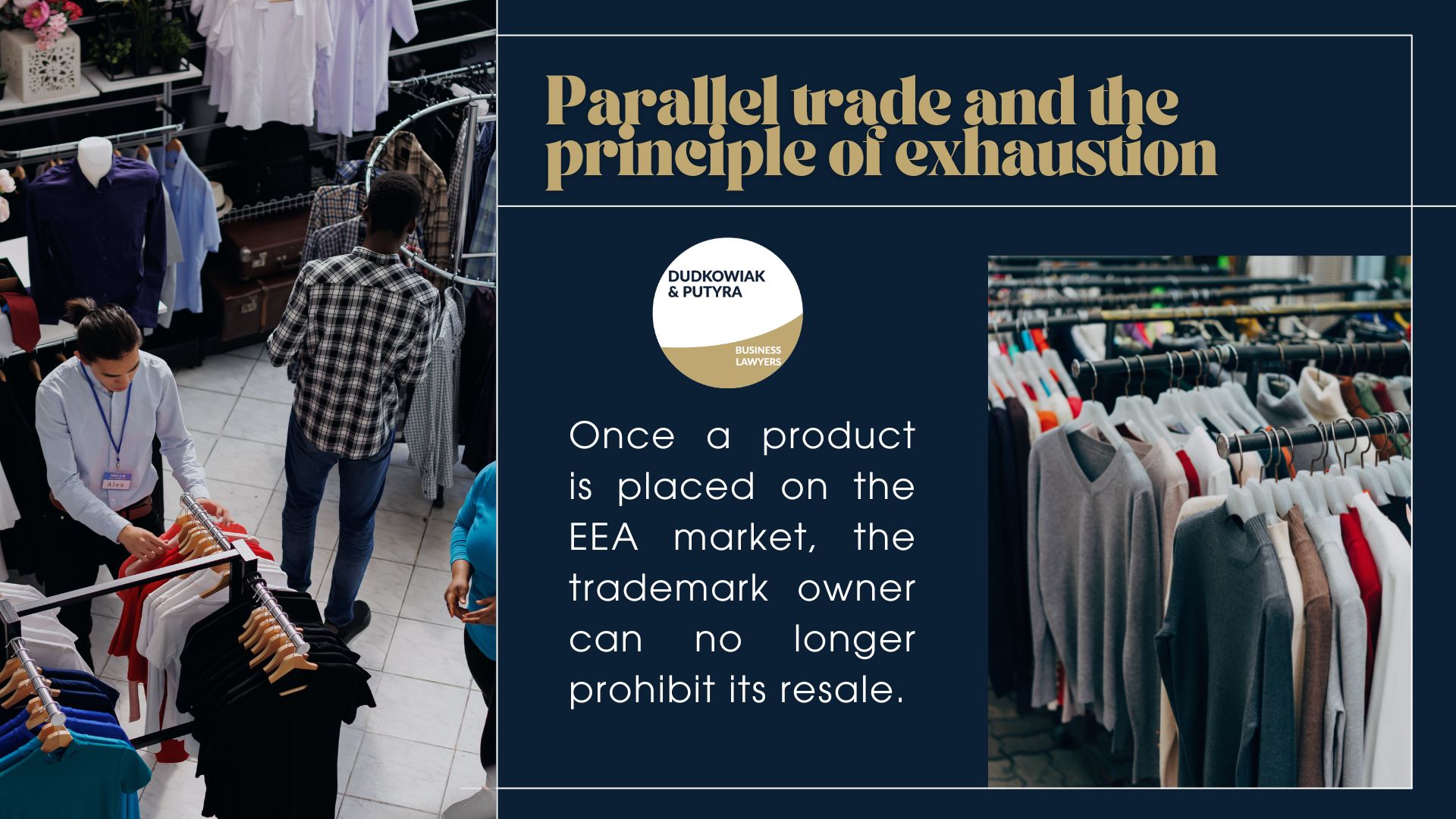 Parallel trade and the principle of exhaustion