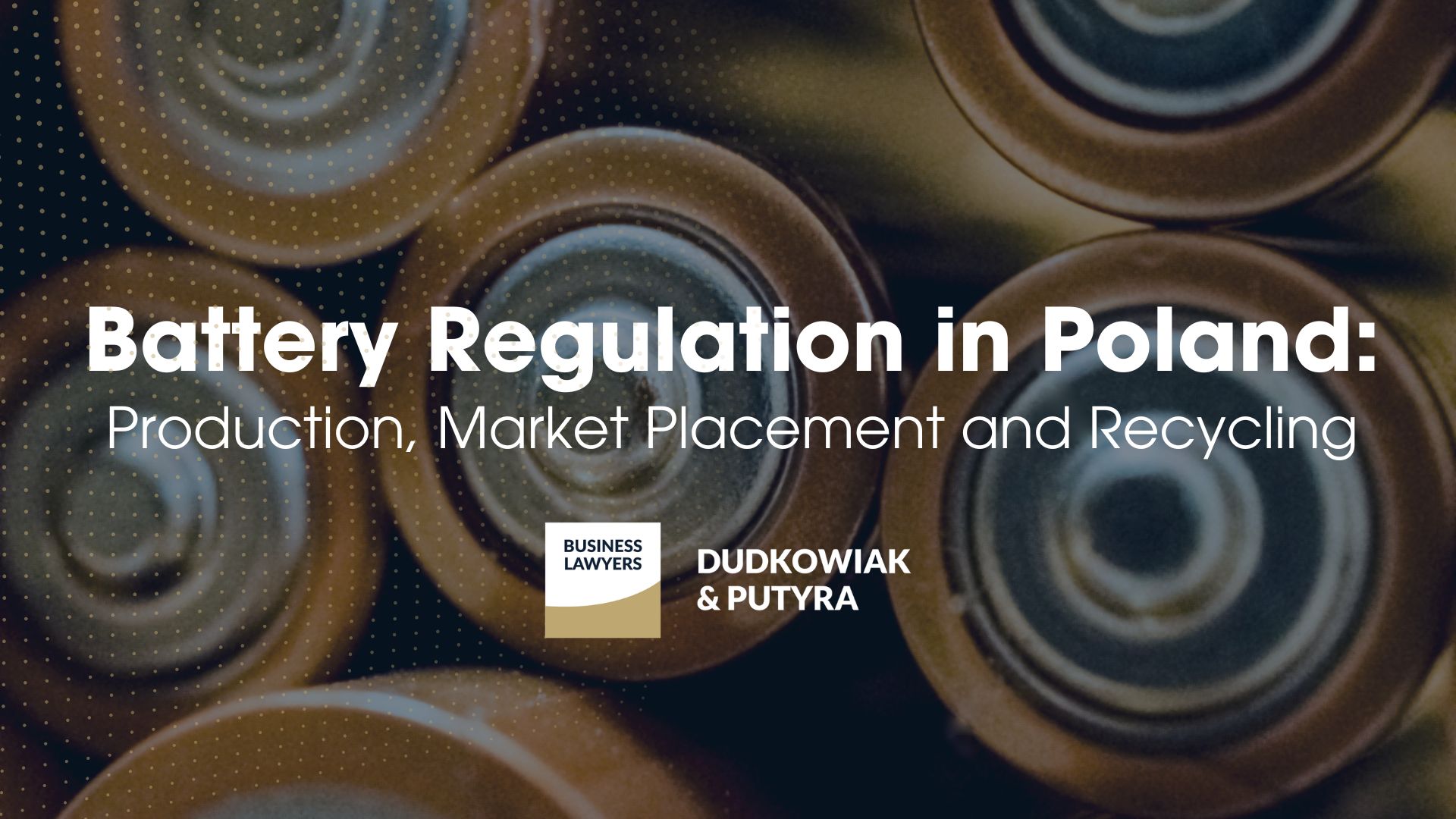 Battery Regulation in Poland: Production, Market Placement and Recycling