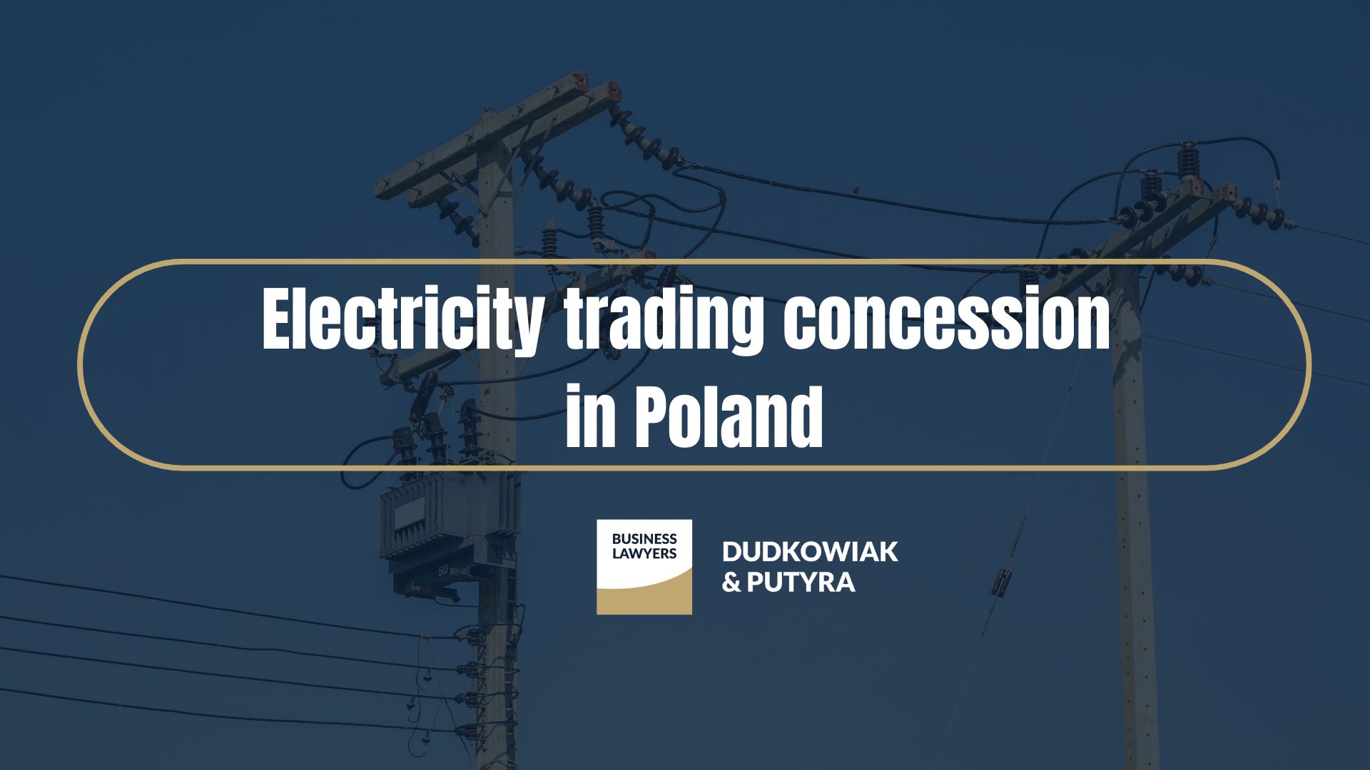 Electricity trading concession in Poland