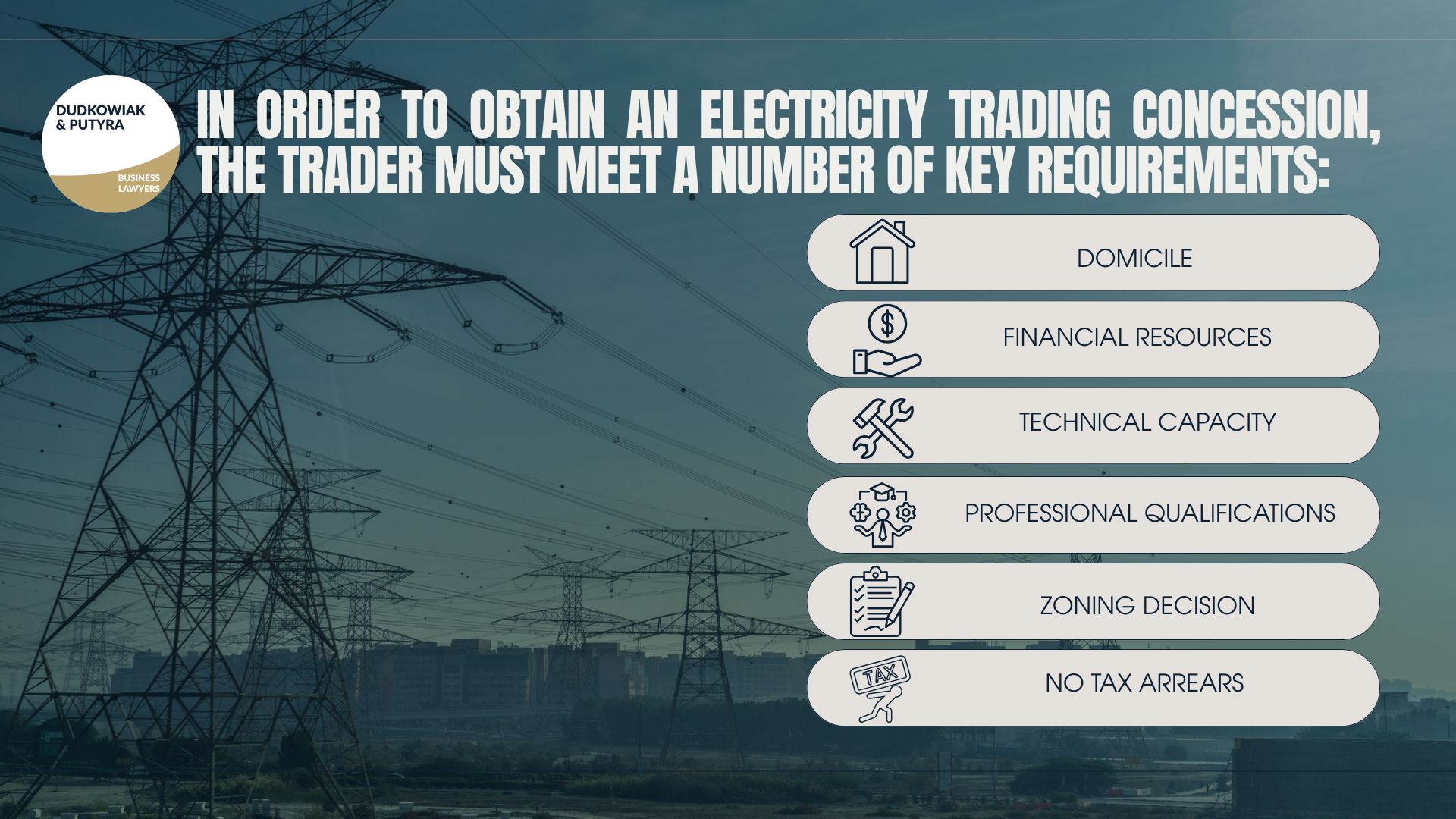 Requirements for Electricity Trading Licence in Poland 