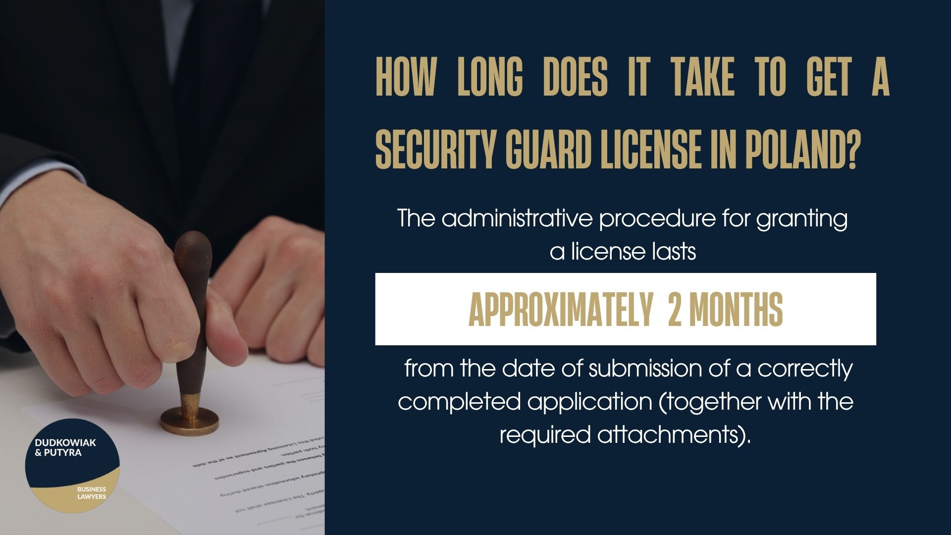 How Long Does It Take to Get a Security Guard License in Poland? 