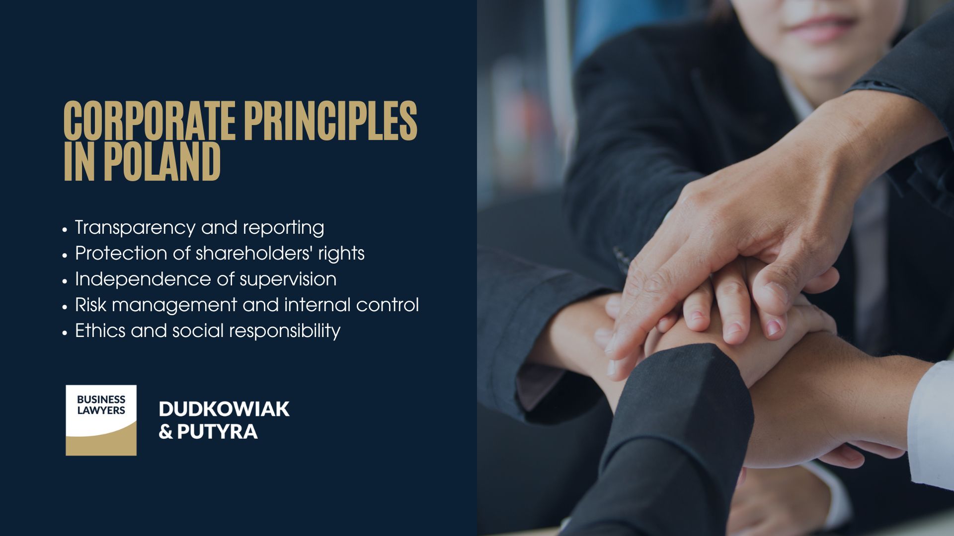 Corporate principles in Poland 