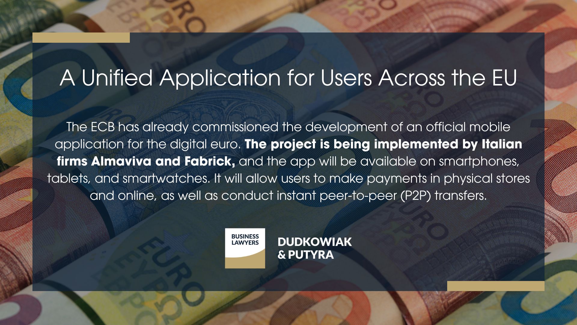 A Unified Application for Users Across the EU