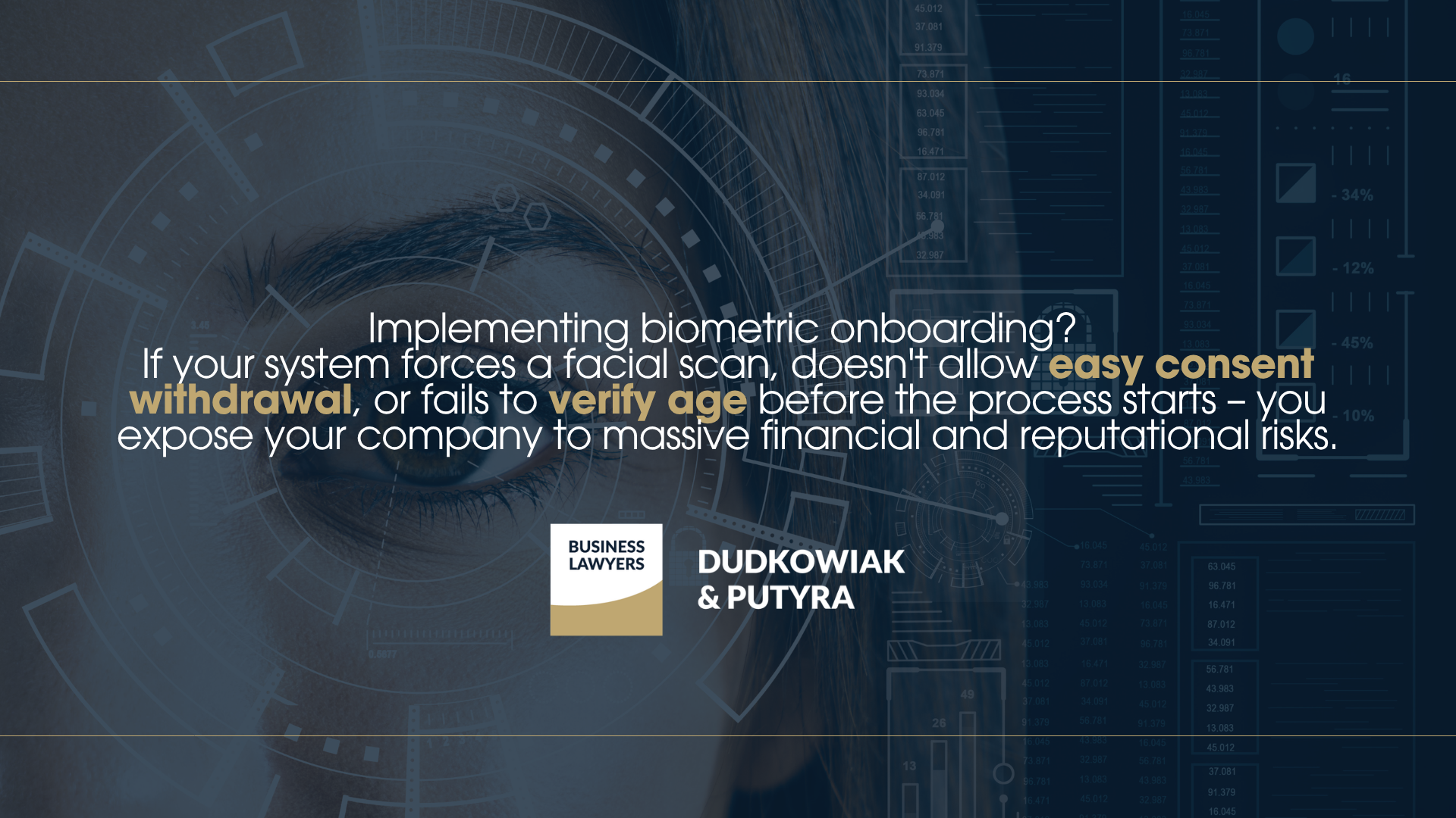 Deploying biometric onboarding processes carries significant financial and reputational exposure if executed improperly. Companies must ensure their systems do not force facial scans, allow for the easy withdrawal of user consent, and strictly verify age before any data collection begins. 