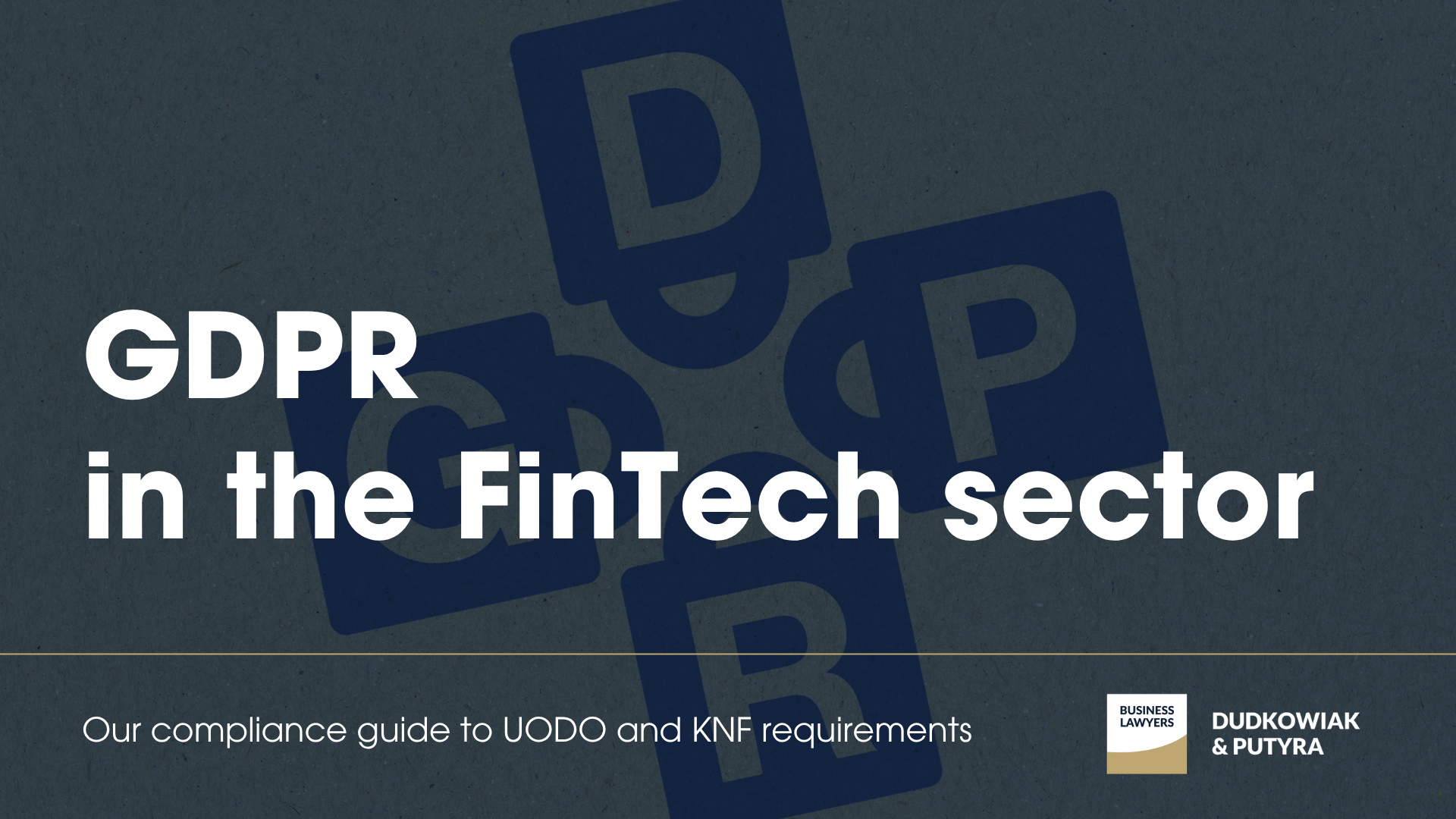 GDPR in Fintech Poland